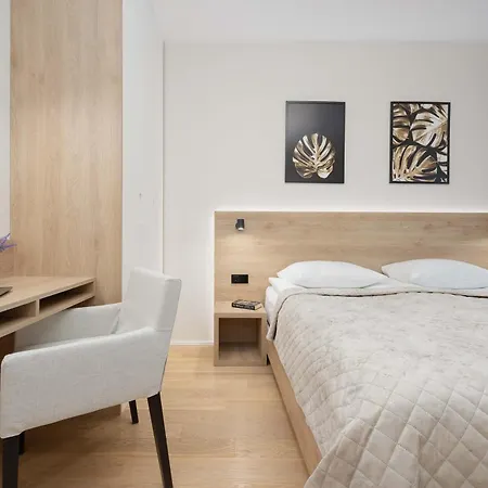 Air Conditioned With Parking And Desk For Remote Work In By Renters Apartment Warsaw